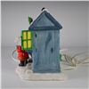 Image 3 : Victorian Village Collectibles Duffy's Newsstand Lighted Porcelain Building