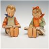 Image 1 : Goebel Hummel Porcelain Bookends, Book Worm