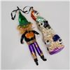 Image 1 : 2pc Christopher Radko Halloween Ornaments