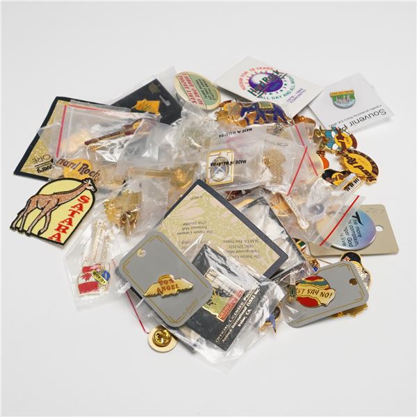 Lot of Assorted Enamel and Metal Pins