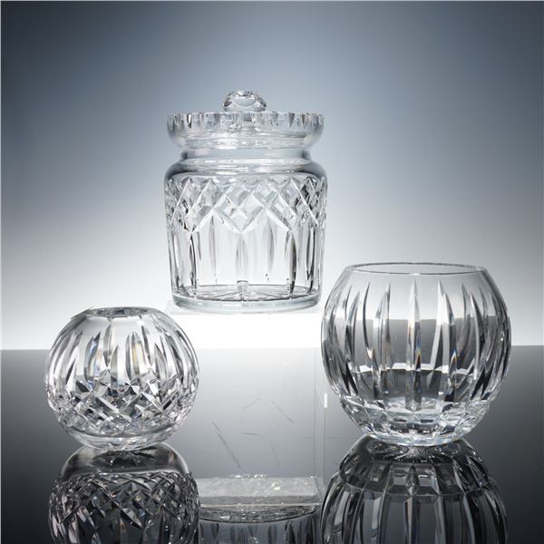 Cristal France Clear Crystal Flared Vase