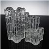 Image 2 : 3pc Rosenthal Studio Line Tapio Wirkkala Glass Candleholders, Inka