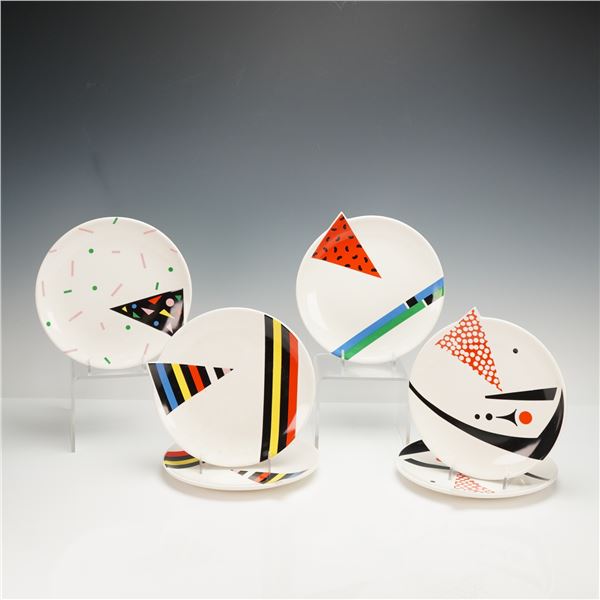 6pc Kato Kogei for Fujimori Collection Salad Plates, Alpha 3