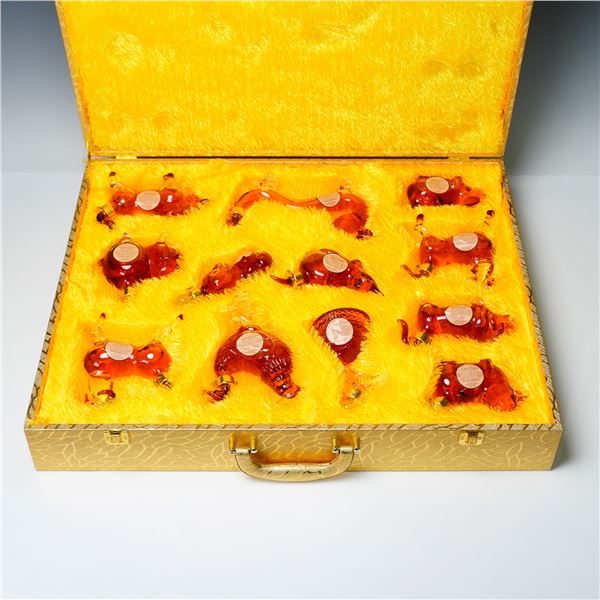 Napoleon XO Brandy 12 -100ml Animal Shaped Bottles, Chinese Zodiac