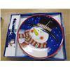 Image 2 : ESTATE:  SNOWMAN CAKE PLATE & SERVER