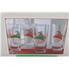 Image 1 : ESTATE:  SET OF 4 SNOWMEN GLASSES