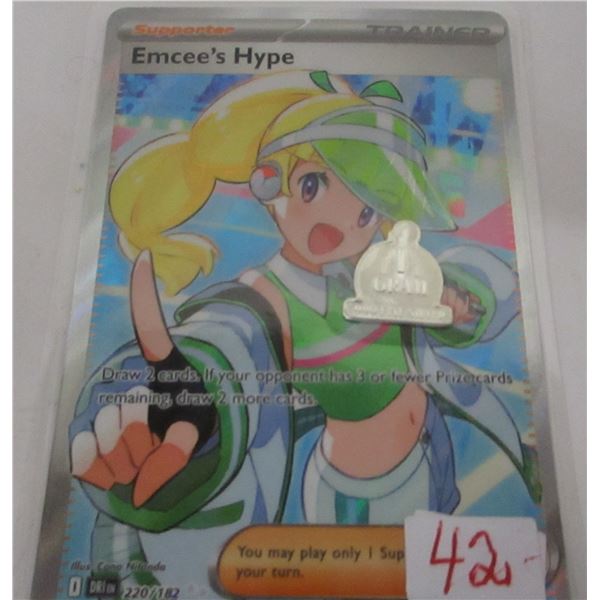 1 GRAM SILVER C/W POKEMON TCG CARD