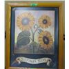 Image 2 : PICTURE OF SUNFLOWERS (APPROX. 24" X 20")