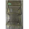 Image 1 : 3 METAL & GLASS NESTING TABLES