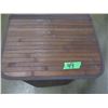 Image 2 : BAMBOO SLAT STYLE LAUNDRY HAMPER