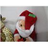 Image 2 : ESTATE:  STUFFED SANTA & REINDEER TOYS