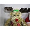 Image 3 : ESTATE:  STUFFED SANTA & REINDEER TOYS