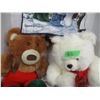 Image 3 : ESTATE:  BOX C/W 2 STUFFED BEARS & 2 STOCKINGS