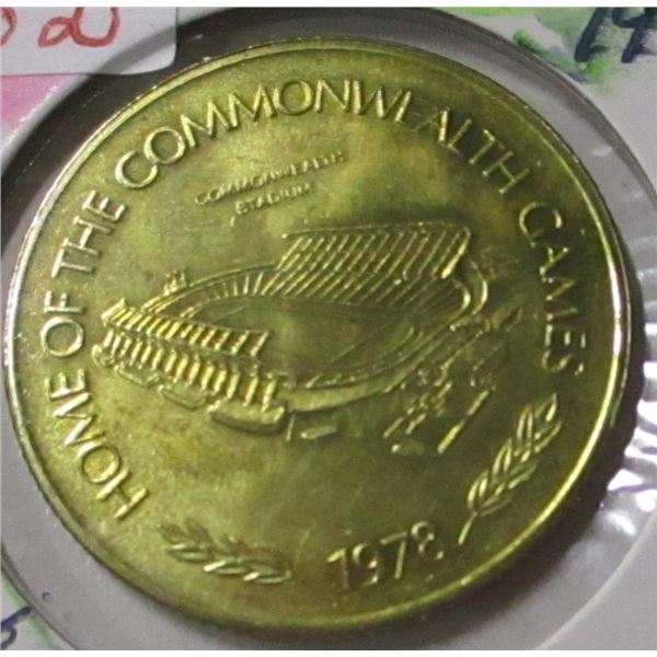 1978 PROOF EDMONTON HOME OF THE COMMONWEALTH GAMES TRADE DOLLAR