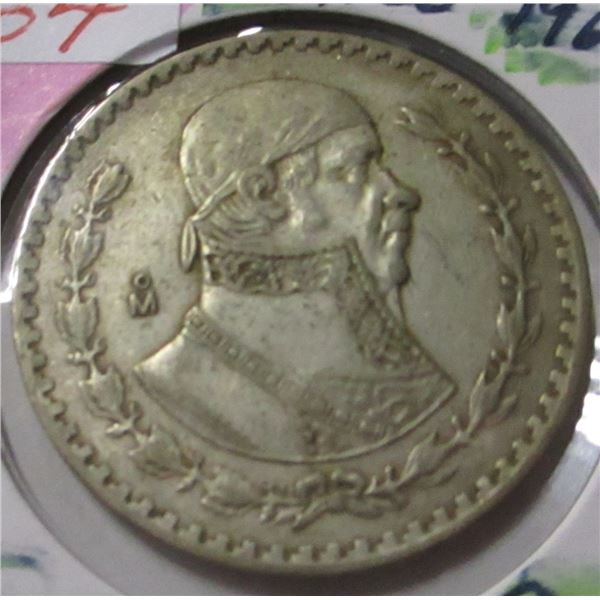 1962 MEXICO SILVER PESO