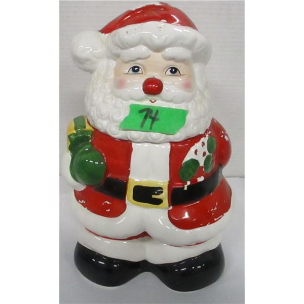 SANTA COOKIE JAR
