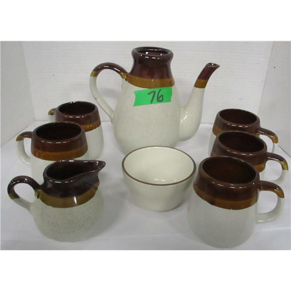 7 PIECE TEA SET
