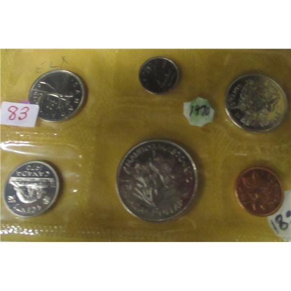 1970 PROOF MANITOBA MINT SEALED COIN SET