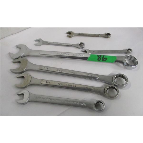 7 ASSORTED WRENCHES