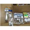 Image 1 : BOX C/W TRAVEL CONTAINERS, TOILETRIES, ETC