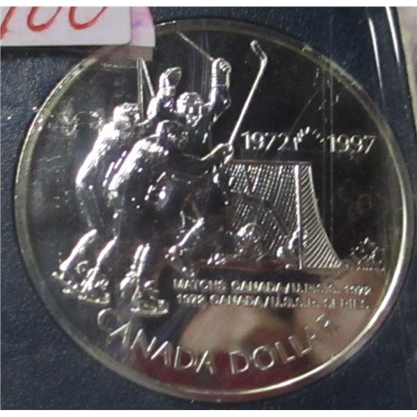 1972 - 1997 CANADA SILVER HOCKEY DOLLAR