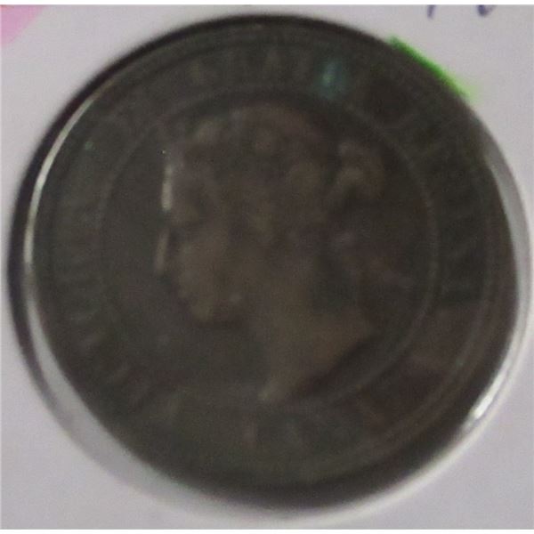1901 CANADA VICTORIAN LARGE PENNY