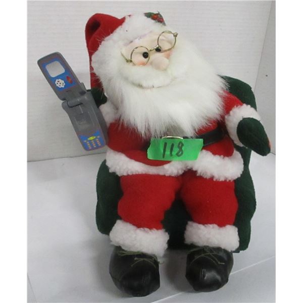 ESTATE:  SANTA & CHAIR ORNAMENT