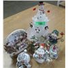 Image 1 : ESTATE:  FLAT C/W 6 CHRISTMAS ORNAMENTS