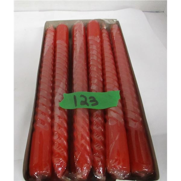 ESTATE:  BOX C/W ASSORTED CANDLES