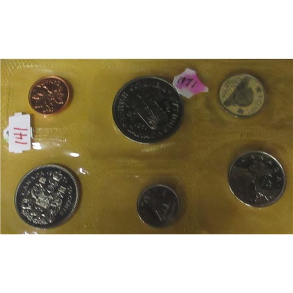 1971 PROOF BRITISH COLUMBIA MINT SEALED COIN SET