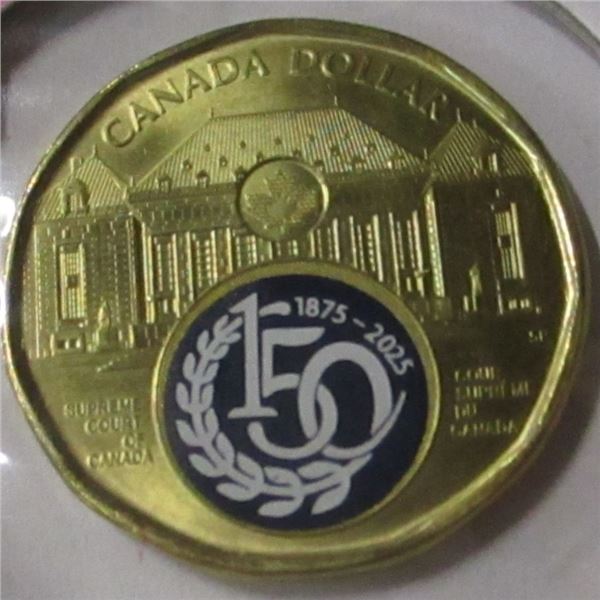 1875 - 2025 SUPREME COURT OF CANADA FINE CHARLES MINT DOLLAR