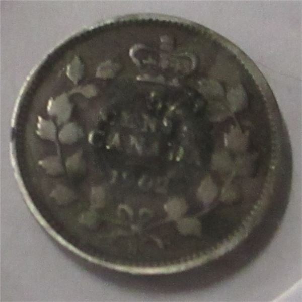 1902H CANADA KING EDWARD VII SILVER FIVE CENT