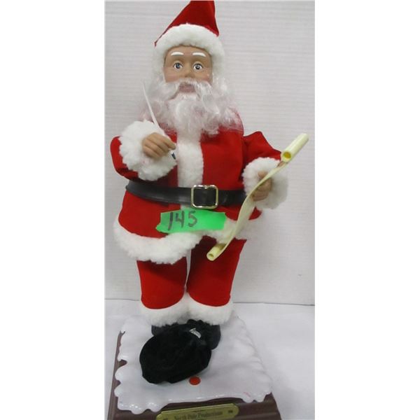 BATTERY OPERATED SANTA CLAUS