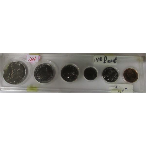 1978 PROOF MINT CASED CANADA COIN SET