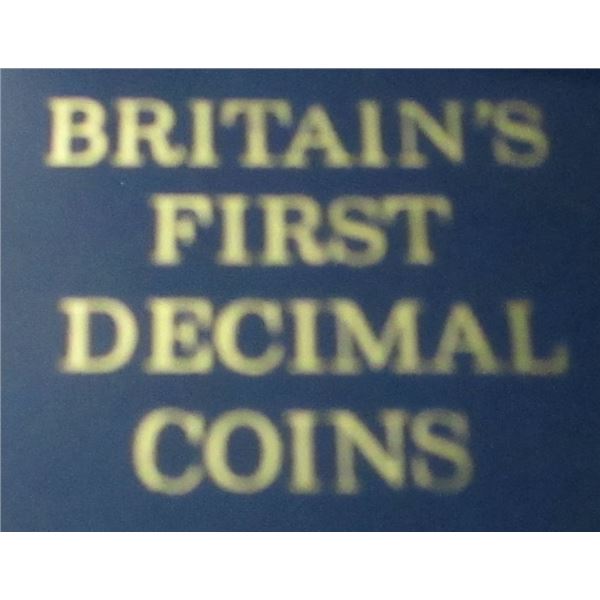 BRIATINS FIRST DECIMAL COIN COLLECTION