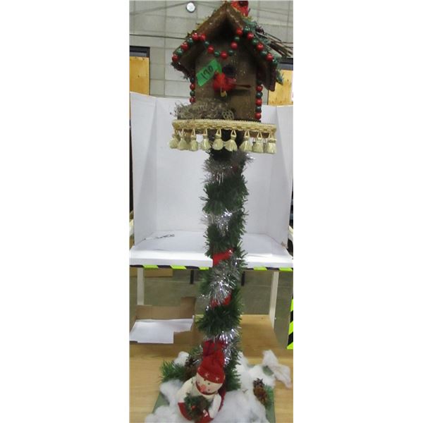ESTATE:  BIRD HOUSE ON STAND