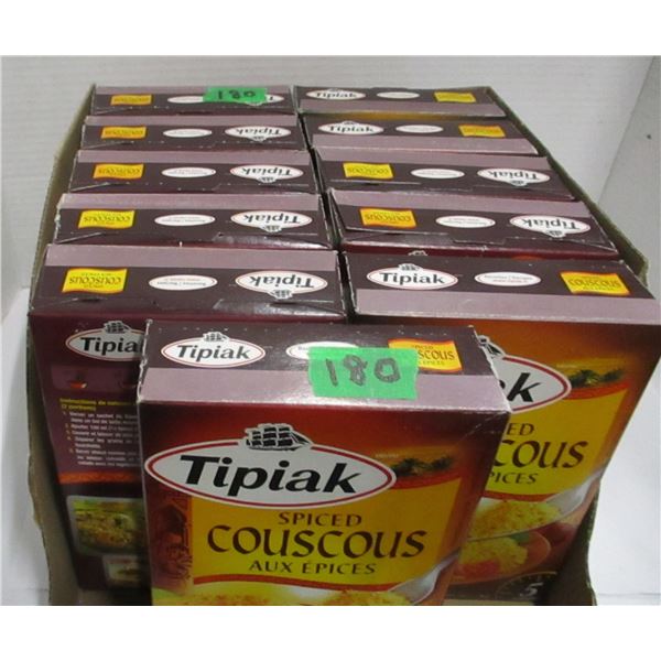 SHELF PULLS (AS IS):  SPICED COUSCOUS (11 BOXES X 250G) - BOX