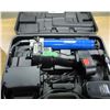 Image 1 : NEW:  24 VOLT DYNALINE GREASE GUN, 2 BATTERIES, CHARGER & CASE