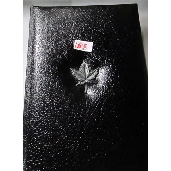 1986 PROOF CASED CANADA DOUBLE SILVER COIN SET