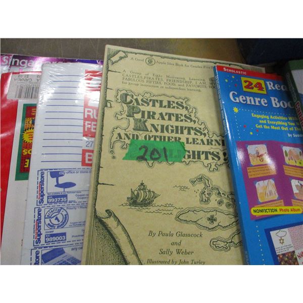 BOX C/W ASSORTED BOOKS