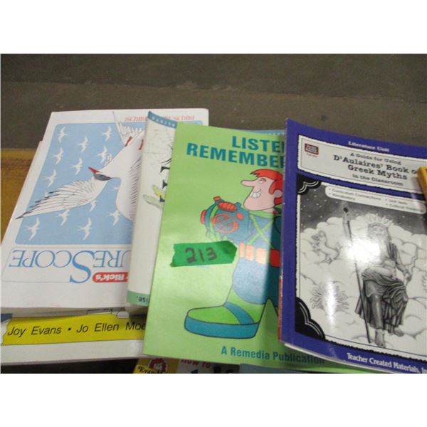 BOX C/W ASSORTED BOOKS