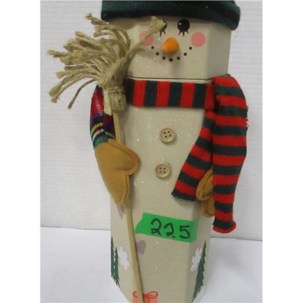 ESTATE:  SNOWMAN STORAGE BOX