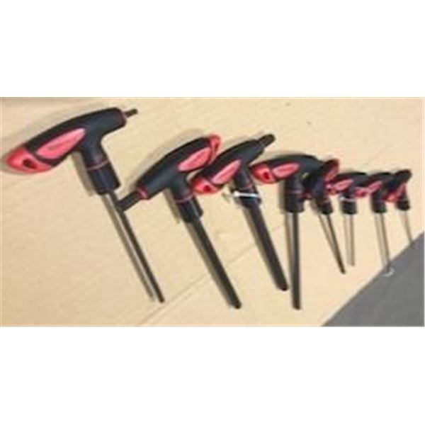NEW:  8 PIECE HEX KEY SET