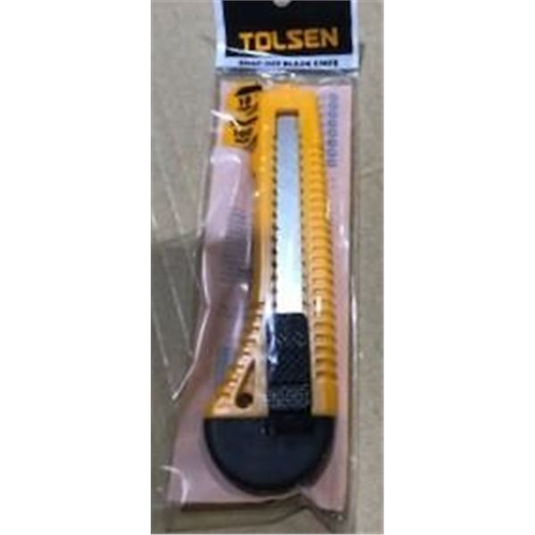 NEW:  TOLSEN 9.8 MM SNAP OFF KNIFE
