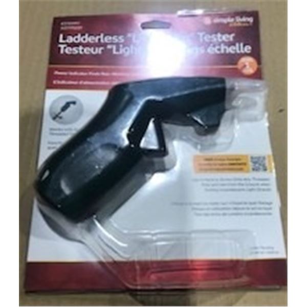 NEW:  LADDERLESS LIGHT TESTER