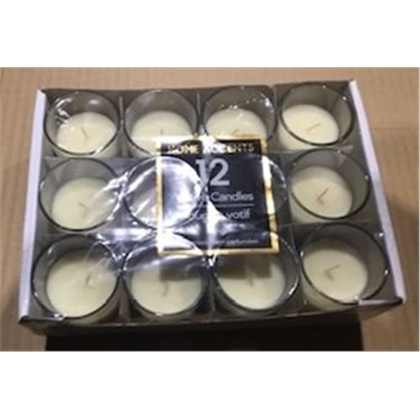NEW:  VOLTIVE CANDLES (12) - BOX