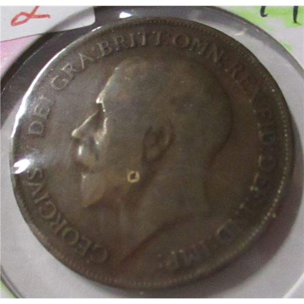 1919 KING GEORGE V LARGE PENNY TOKEN