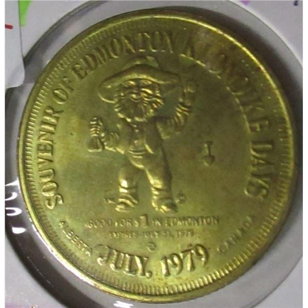 1979 EDMONTON KLONDIKE TRADE DOLLAR