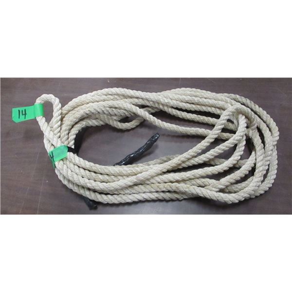 APPROX. 25' X 5/16" ROPE