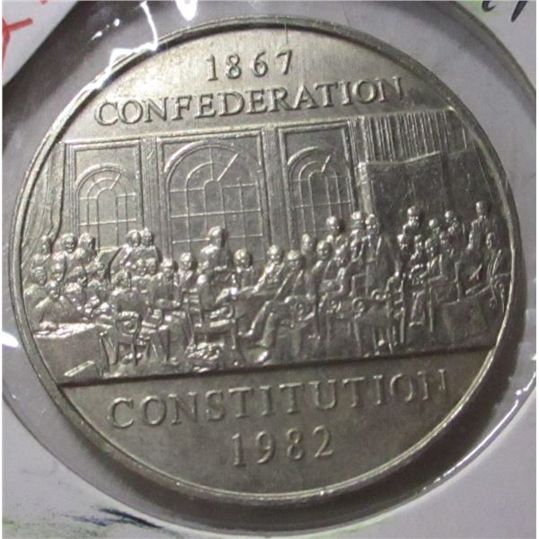 1867 - 1967 CANADA CONSTITUTION DOLLAR